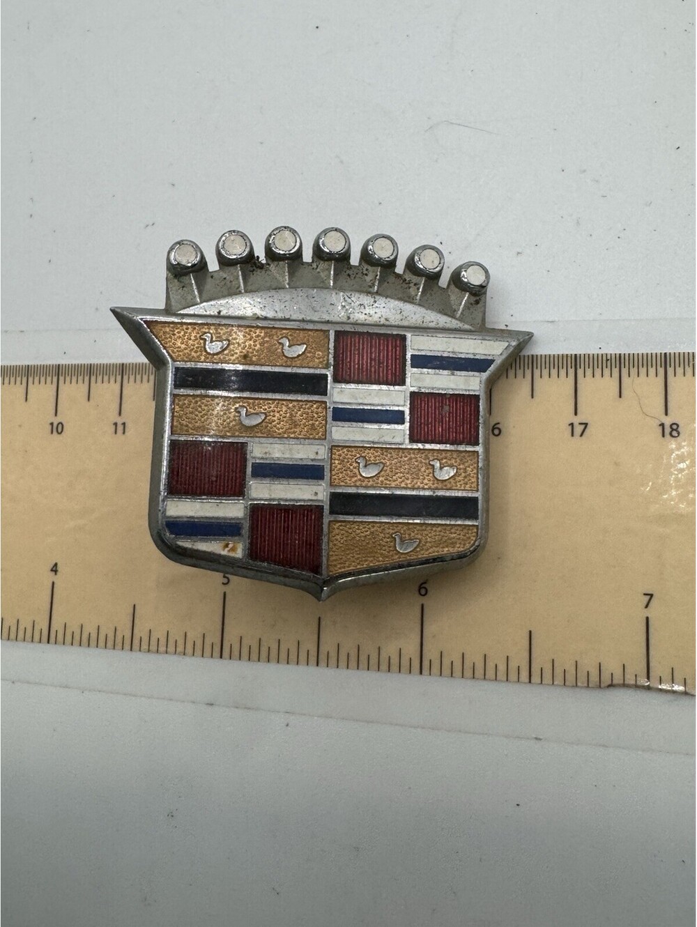 1966-1968 Cadillac Hood  Badge Ornament